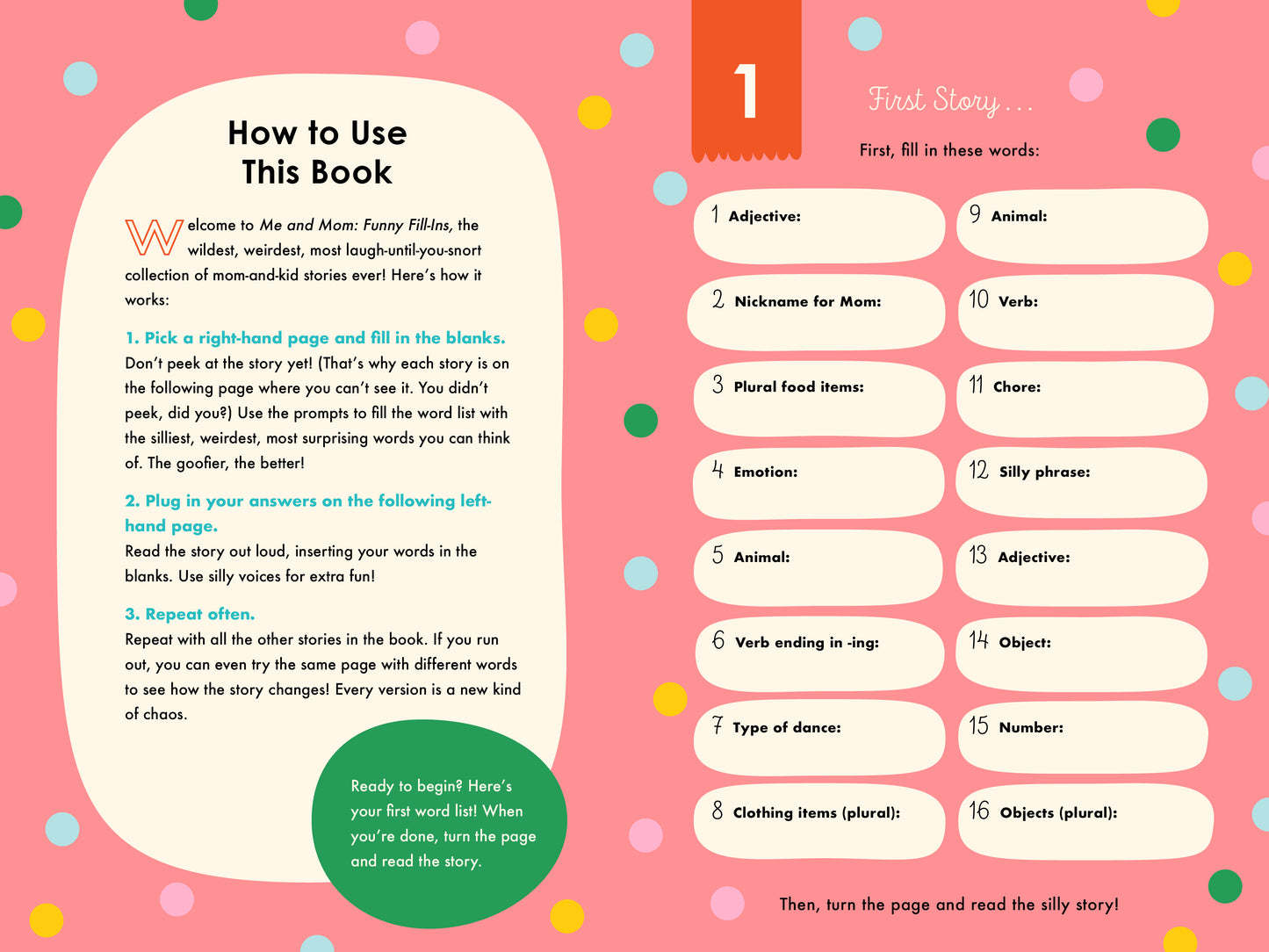 Funny Fill-Ins: Silly Stories All About Us!