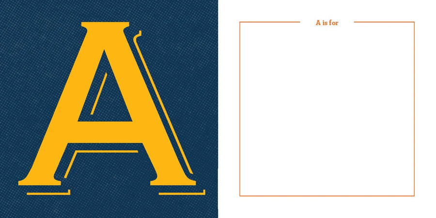 Fill-In A to Z of You and Me: For Dad