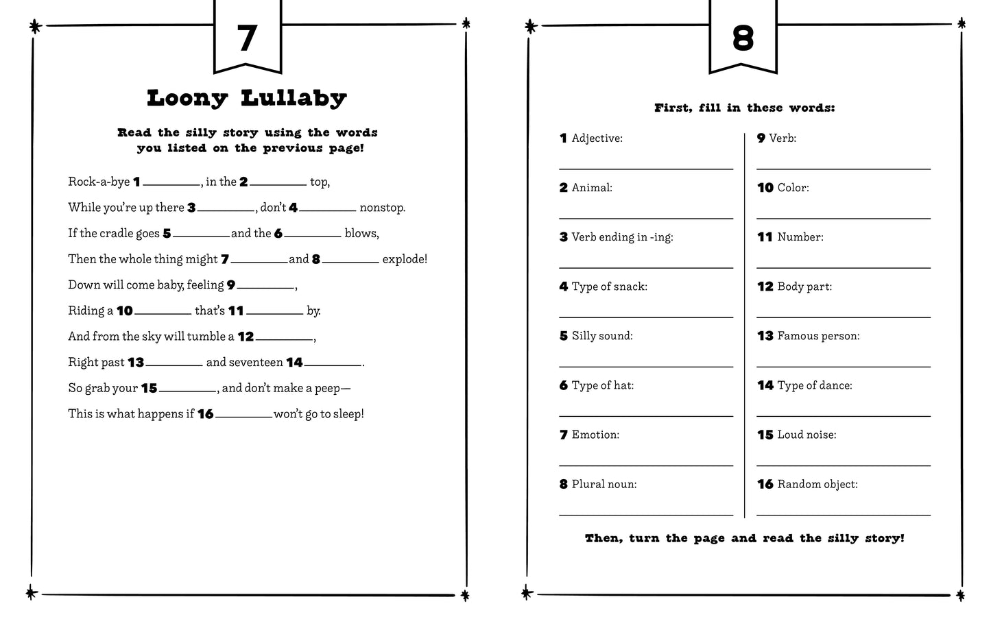 Me and Mom: Funny Fill-Ins