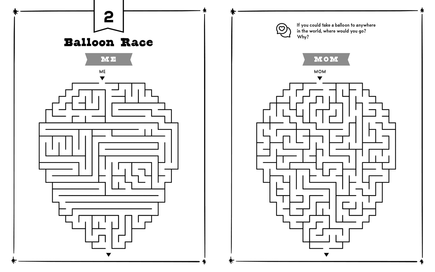 Me and Mom: Maze Races