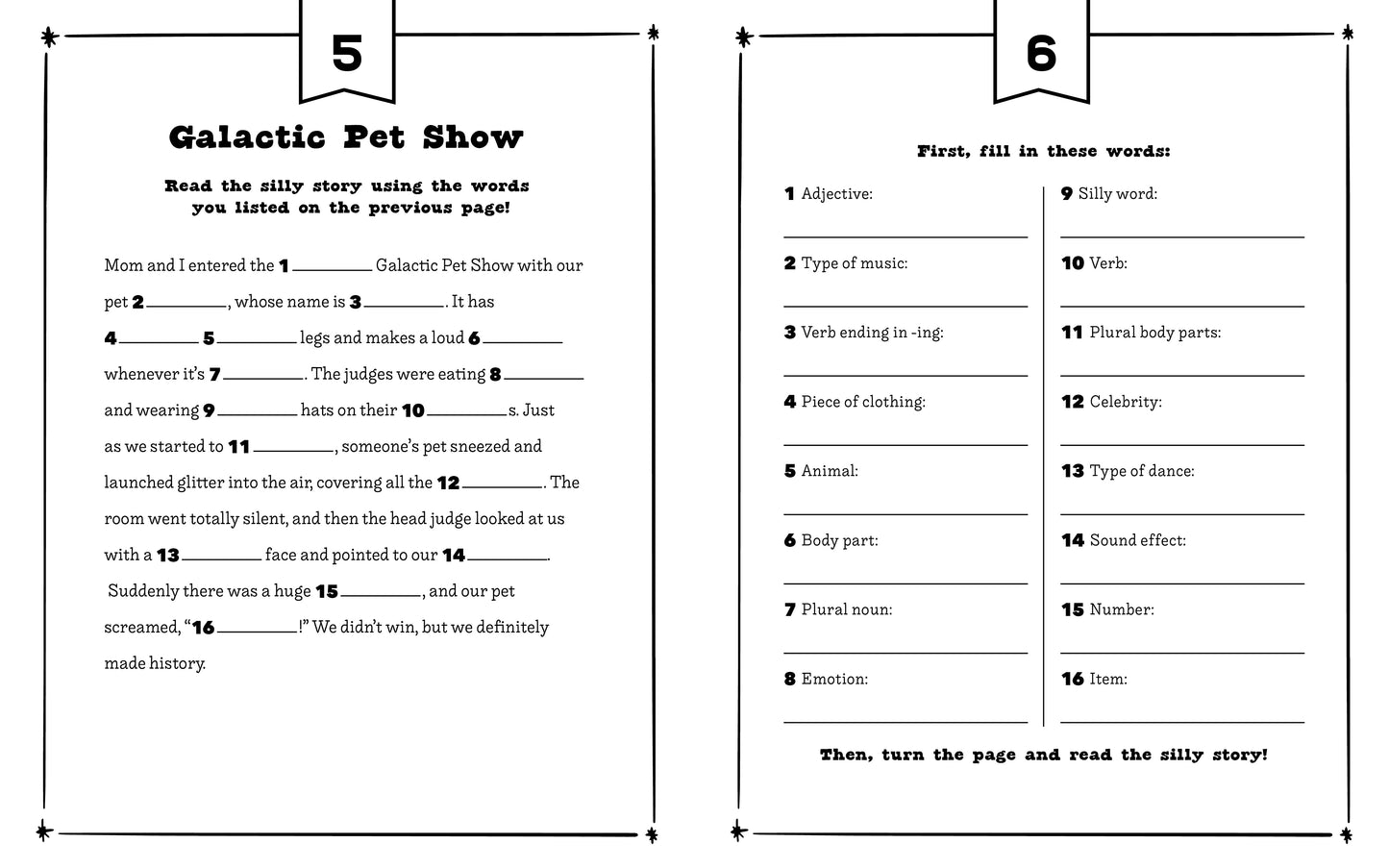 Me and Mom: Funny Fill-Ins