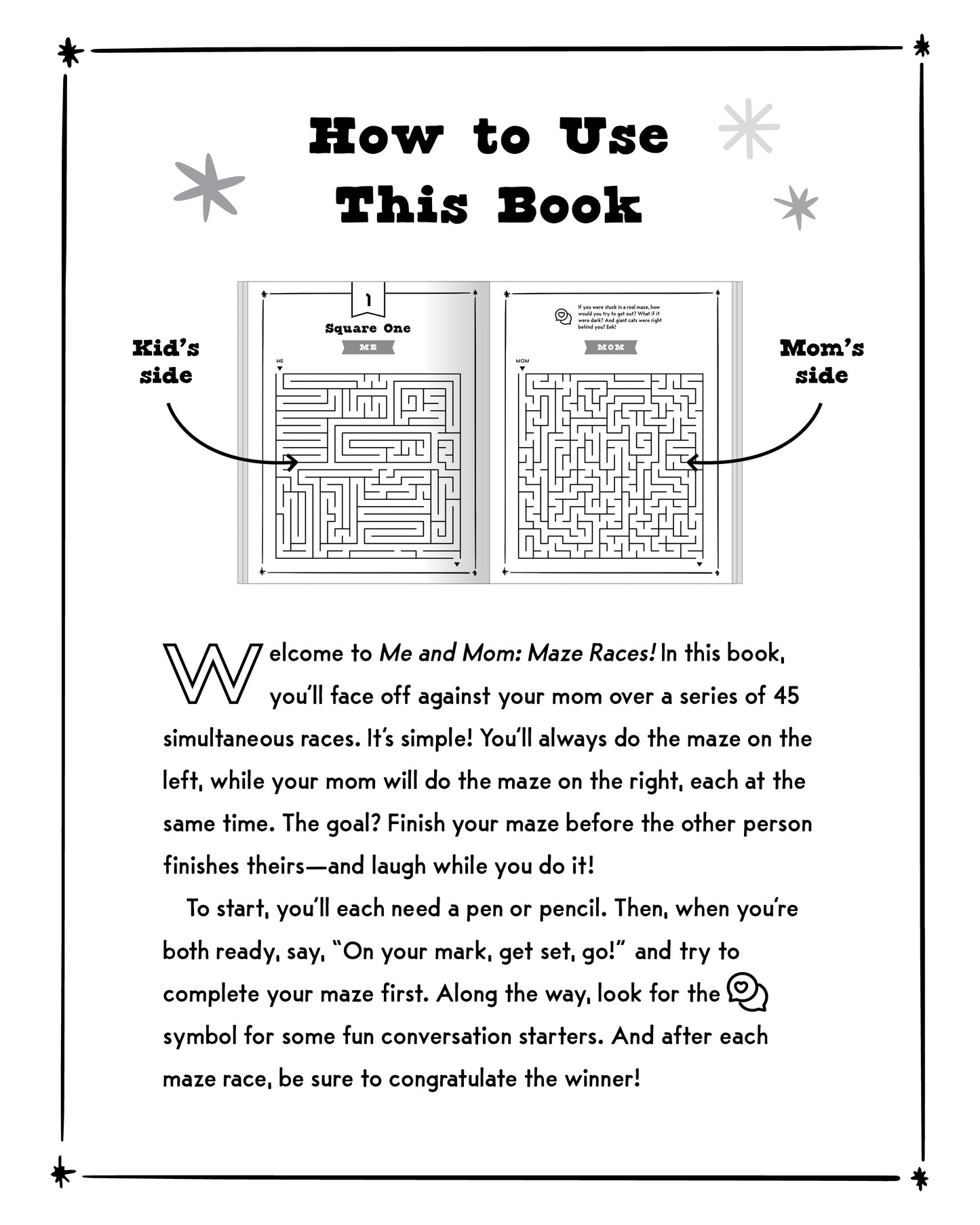 Me and Mom: Maze Races